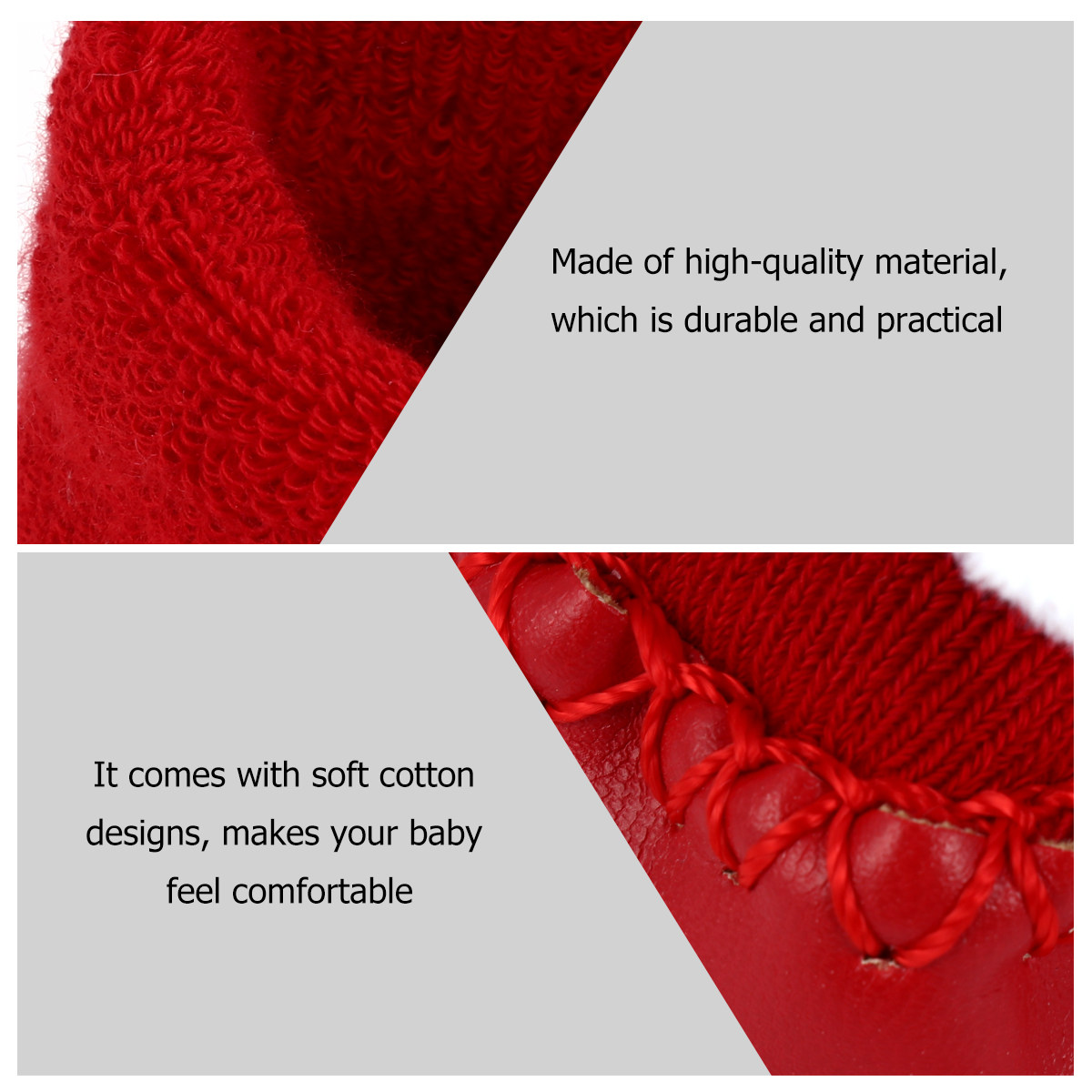 1Pair Anti-Skid Toddler Floor  - đánh giá và giá Unisex Baby Socks Non Slip